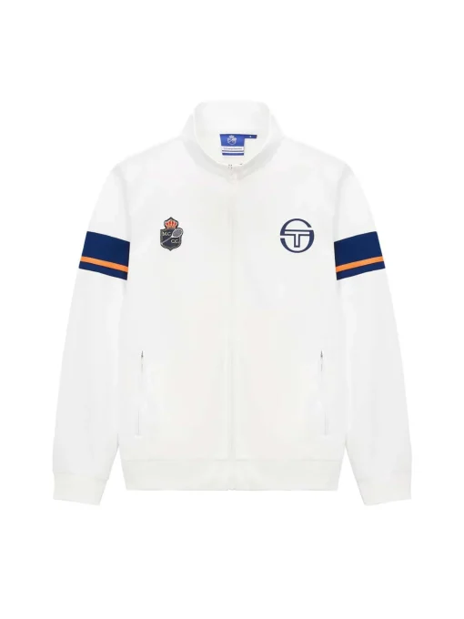 Sergio Tacchini ACE Staff Track Jacket- OFF WHITE Hot