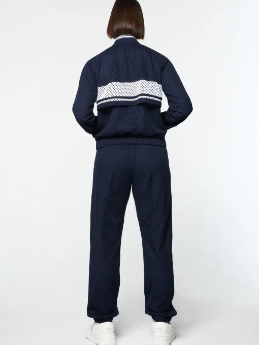 Sergio Tacchini Adria Mesh Track Jacket- MARITIME BLUE New