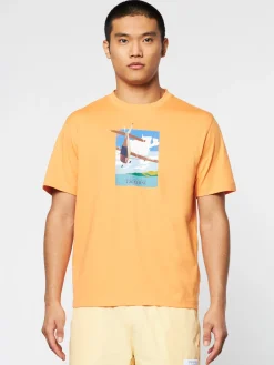 Sergio Tacchini Aereo T-Shirt- TANGERINE Hot