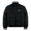 Sergio Tacchini Alezio Puffer Jacket- BLACK BEAUTY Best