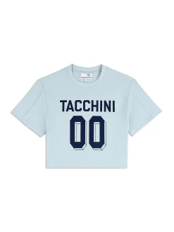 Sergio Tacchini Amore Crop T-Shirt- CELESTIAL BLUE New