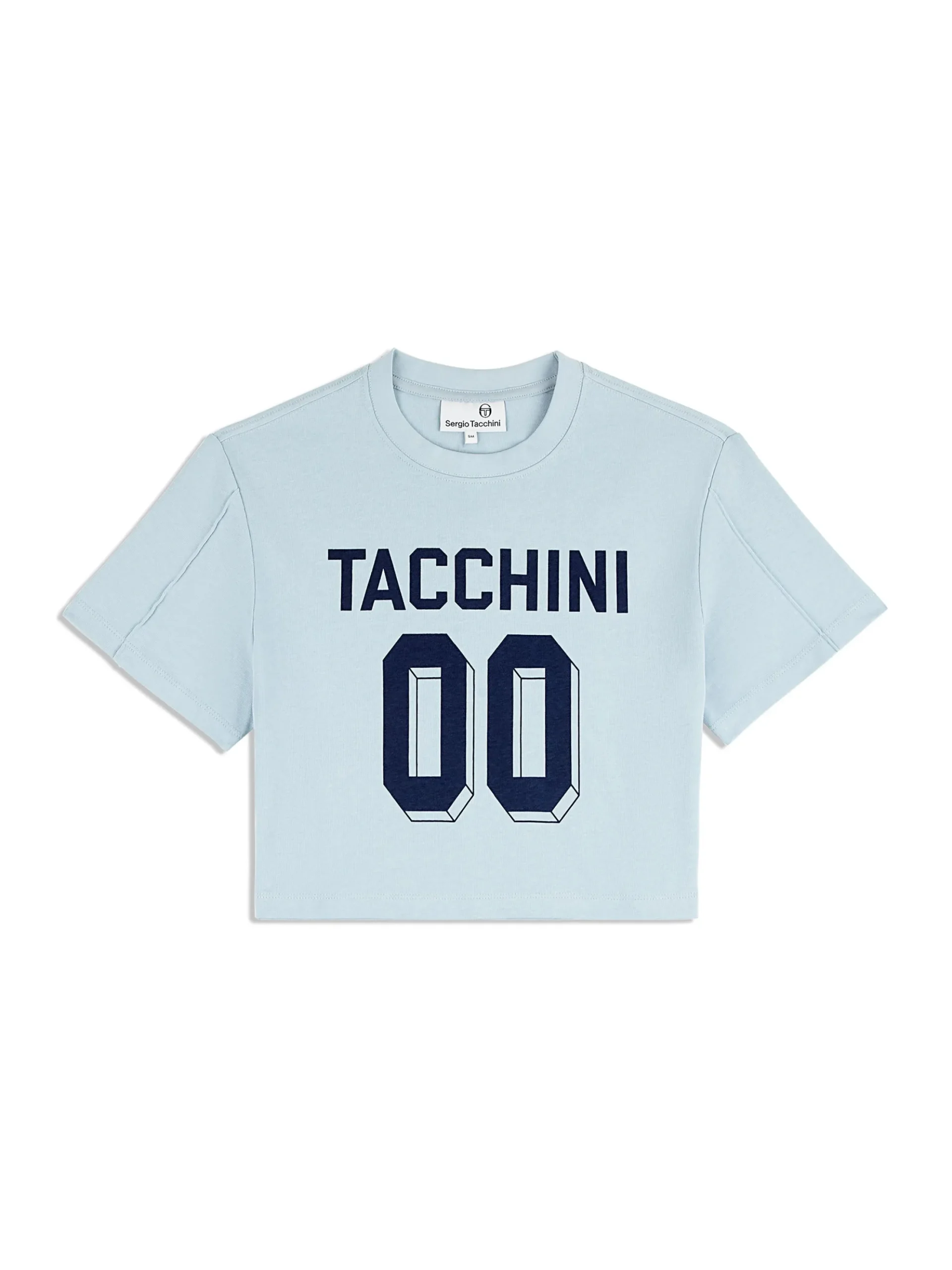 Sergio Tacchini Amore Crop T-Shirt- CELESTIAL BLUE New