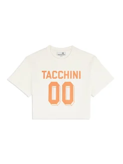 Sergio Tacchini Amore Crop T-Shirt- GARDENIA New
