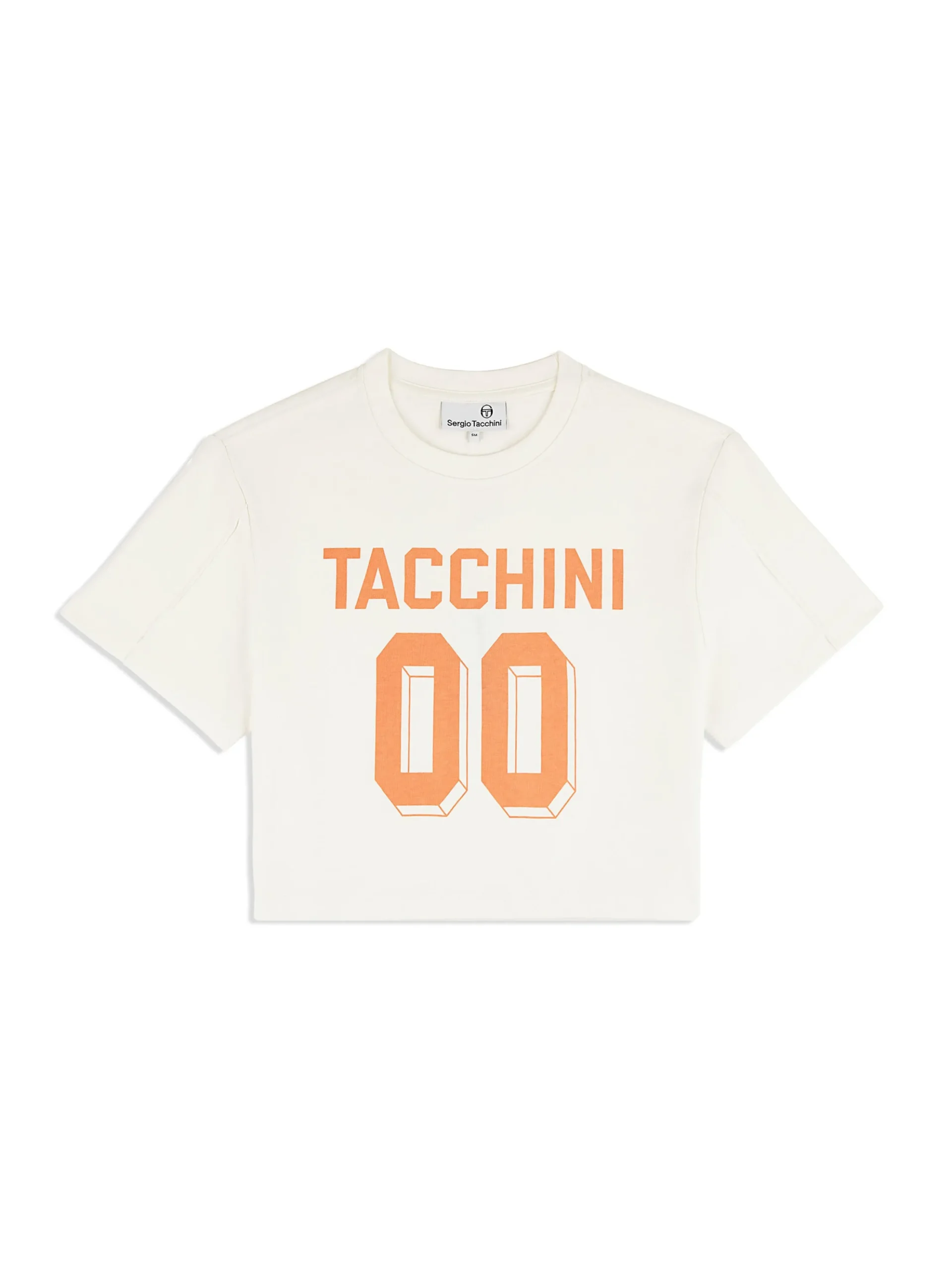 Sergio Tacchini Amore Crop T-Shirt- GARDENIA New