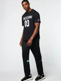 Sergio Tacchini Amore T-Shirt- BLACK BEAUTY Discount