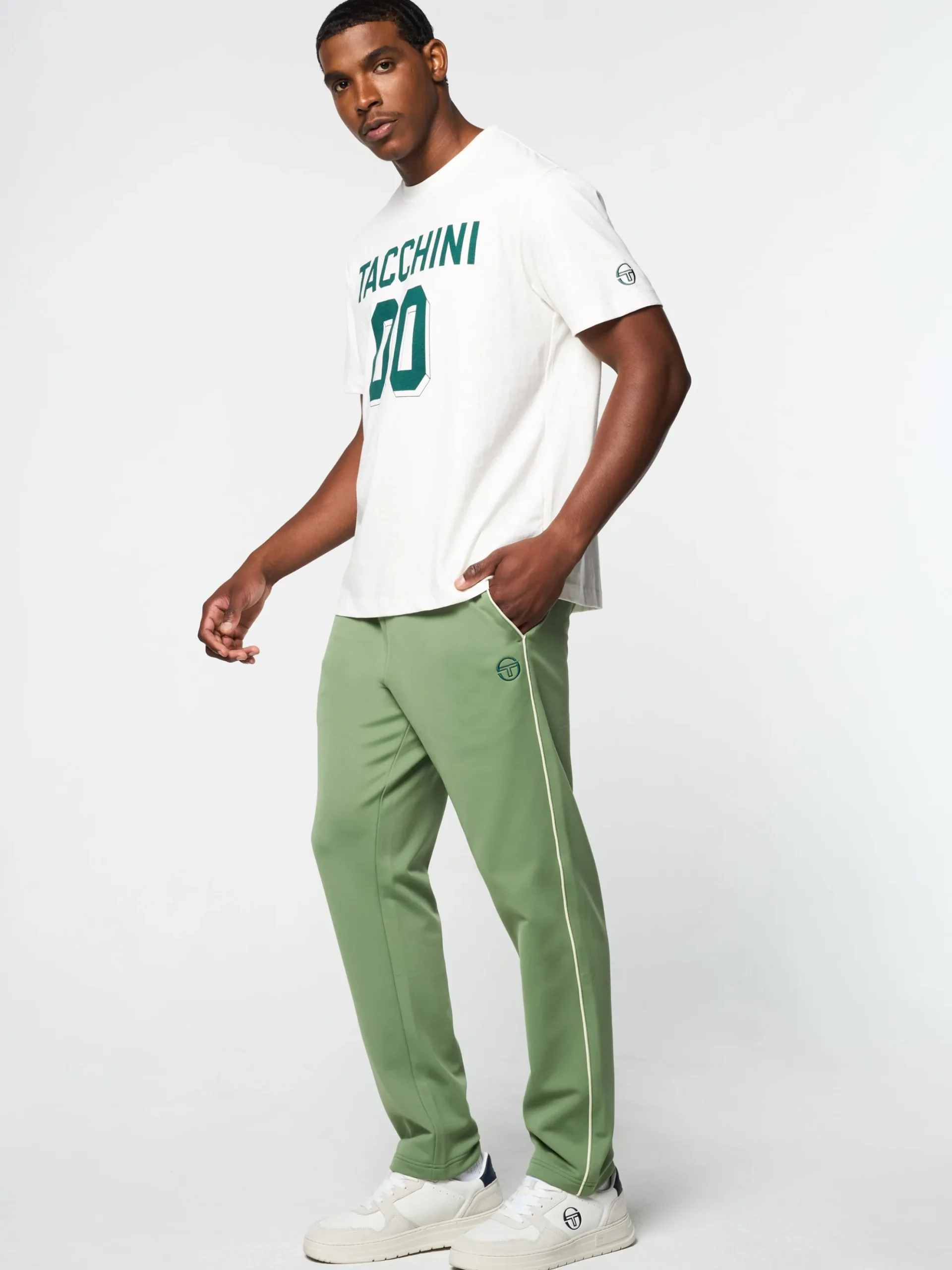 Sergio Tacchini Amore T-Shirt- GARDENIA Clearance