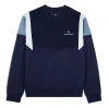 Sergio Tacchini Angolo Crewneck Sweatshirt- MARITIME BLUE Online