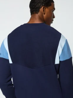 Sergio Tacchini Angolo Crewneck Sweatshirt- MARITIME BLUE Online
