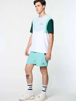 Sergio Tacchini Angolo T-Shirt- BRILLIANT WHITE Fashion