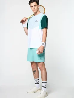 Sergio Tacchini Angolo T-Shirt- BRILLIANT WHITE Fashion