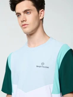 Sergio Tacchini Angolo T-Shirt- BRILLIANT WHITE Fashion