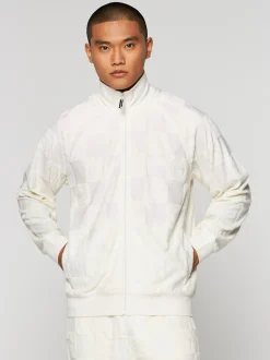 Sergio Tacchini Anzio Zip-Up Track Jacket- GARDENIA Best