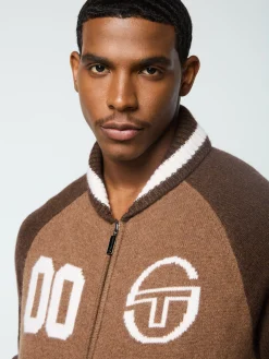 Sergio Tacchini Atella Shawl Cardigan- CAPPUCCINO Best