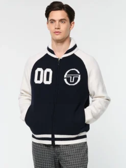 Sergio Tacchini Atella Shawl Cardigan- MARITIME BLUE Fashion