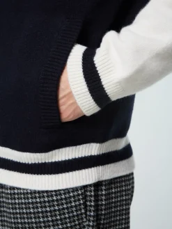 Sergio Tacchini Atella Shawl Cardigan- MARITIME BLUE Fashion