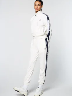 Sergio Tacchini Atri Velour Track Pant- GARDENIA New