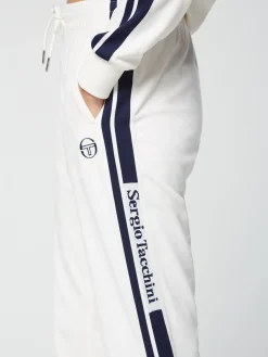 Sergio Tacchini Atri Velour Track Pant- GARDENIA New