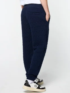 Sergio Tacchini Aversa Quilted Sweatpant- MARITIME BLUE Outlet