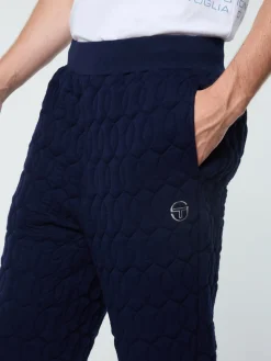 Sergio Tacchini Aversa Quilted Sweatpant- MARITIME BLUE Outlet