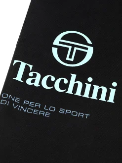 Sergio Tacchini Bari Graphic Sweatpant- BLACK BEAUTY Outlet