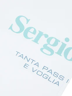 Sergio Tacchini Bari Graphic T-Shirt- BRILLIANT WHITE Hot