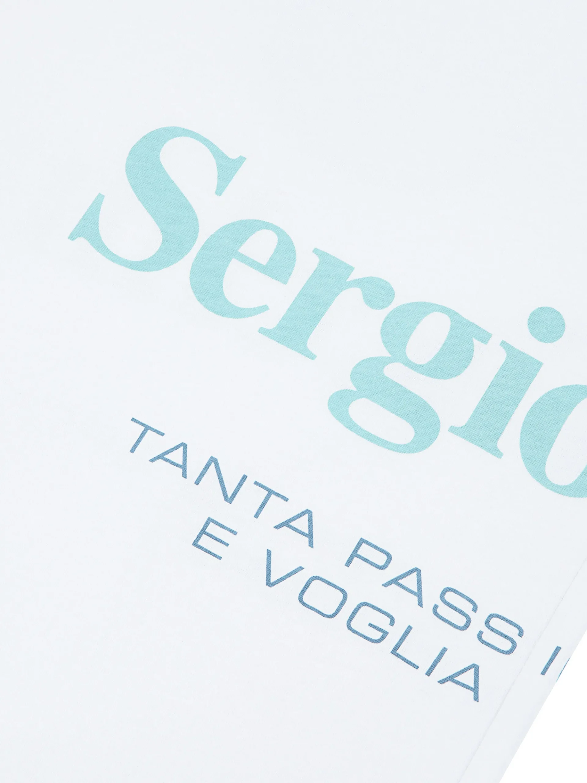 Sergio Tacchini Bari Graphic T-Shirt- BRILLIANT WHITE Hot