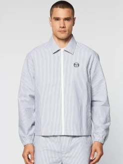 Sergio Tacchini Benvolio Oxford Jacket- MARITIME BLUE Sale