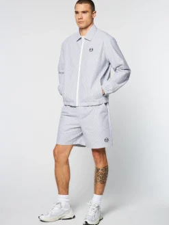 Sergio Tacchini Benvolio Oxford Jacket- MARITIME BLUE Sale