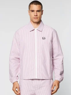 Sergio Tacchini Benvolio Oxford Jacket- WILD ROSE Outlet