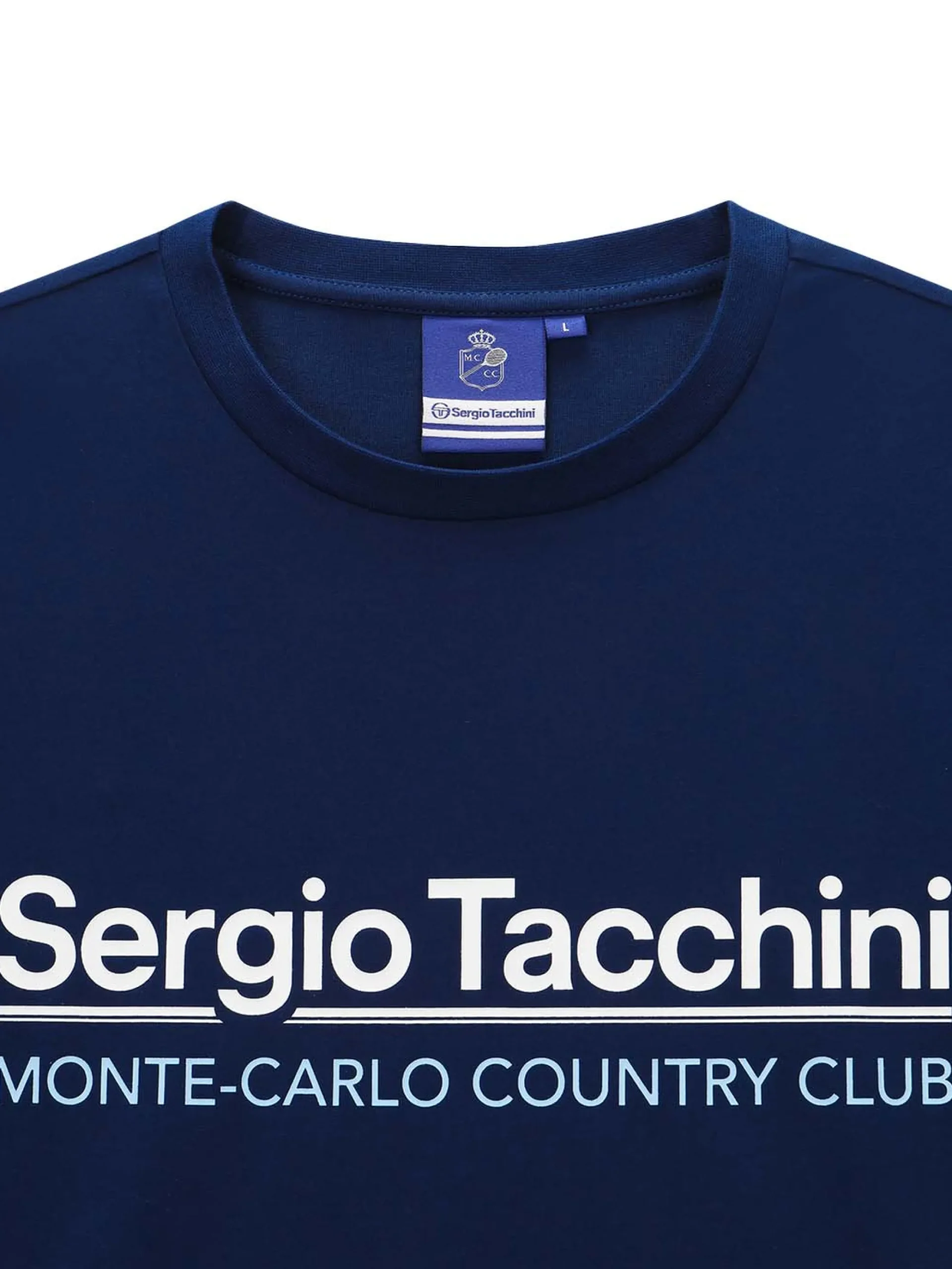 Sergio Tacchini Bimane MCH T-Shirt- NAVY Discount