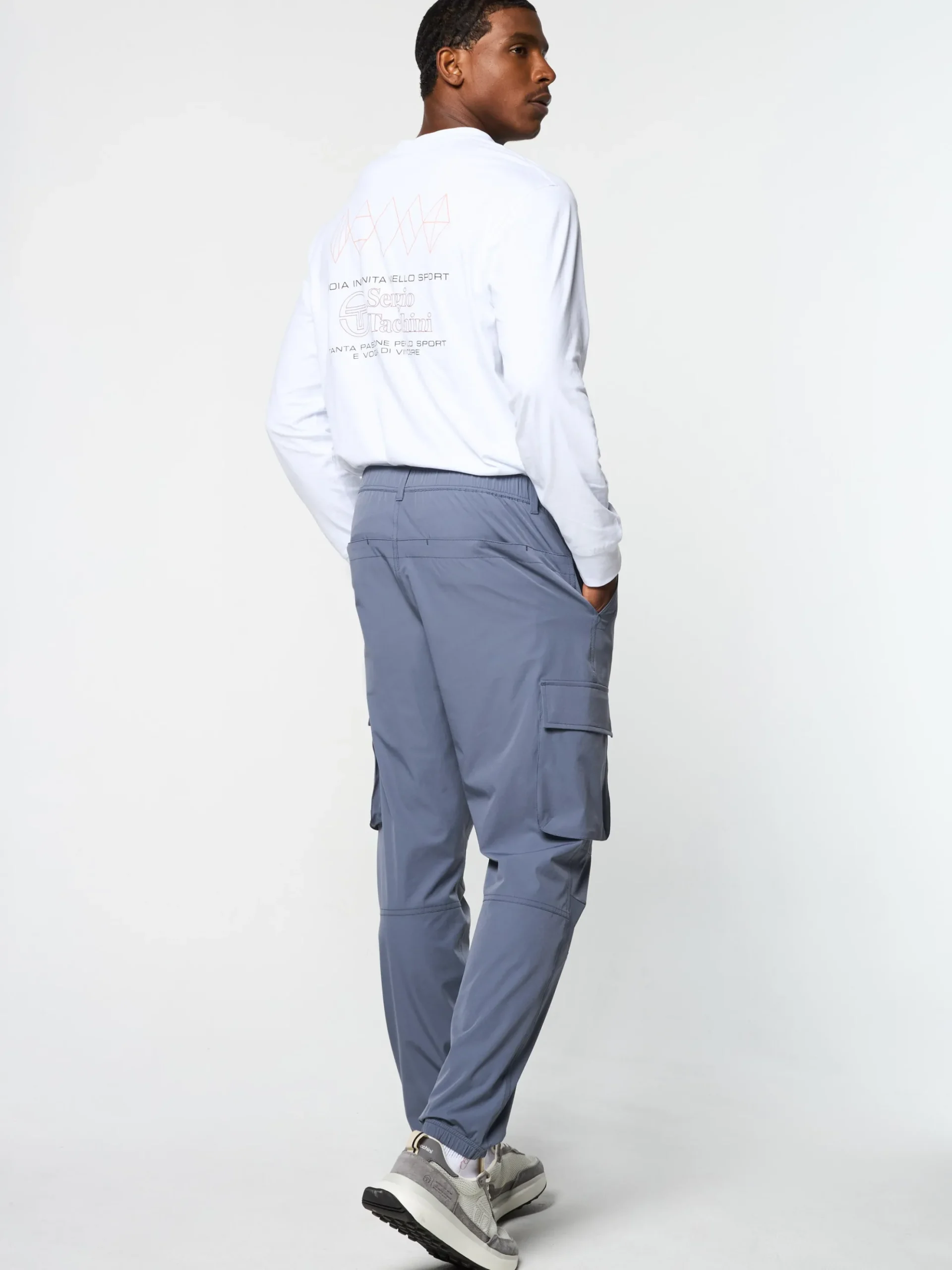 Sergio Tacchini Carico Cargo Pant- GRISAILLE Hot