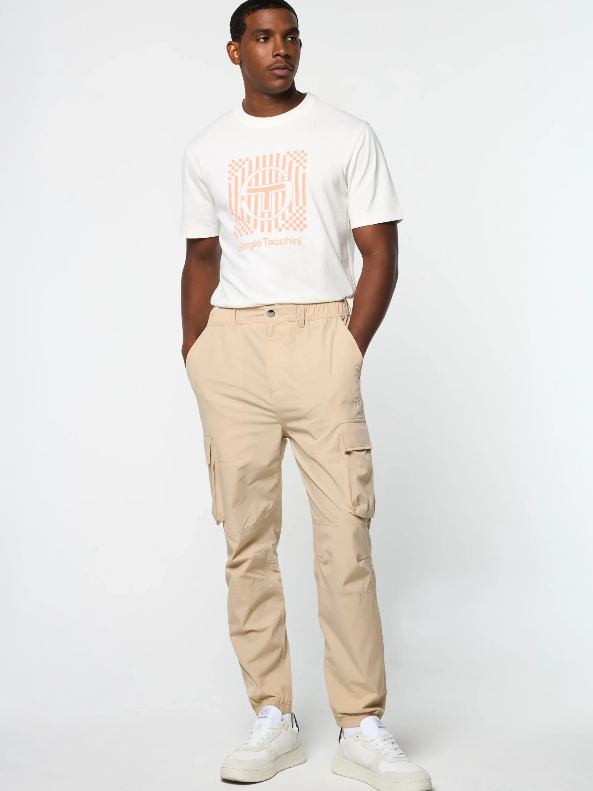 Sergio Tacchini Carico Cargo Pant- HUMUS Outlet