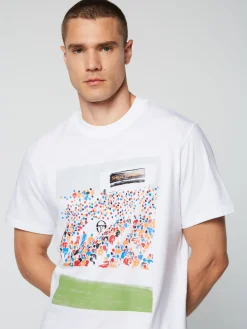 Sergio Tacchini Carson T-Shirt- WHITE Discount