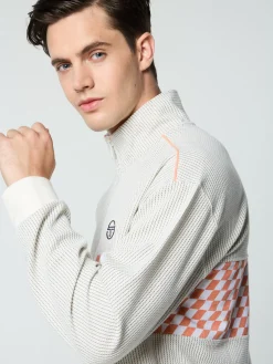 Sergio Tacchini Cialda Half Zip- GARDENIA Online