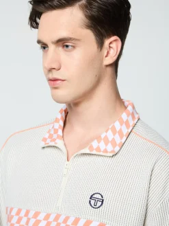 Sergio Tacchini Cialda Half Zip- GARDENIA Online