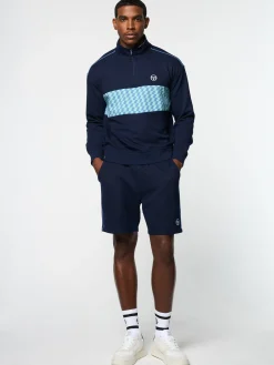 Sergio Tacchini Cialda Half Zip- MARITIME BLUE Clearance