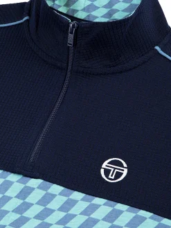 Sergio Tacchini Cialda Half Zip- MARITIME BLUE Clearance