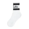 Sergio Tacchini Clasico Script Logo Sock- BLACK BEAUTY New
