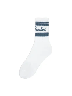 Sergio Tacchini Clasico Script Logo Sock- CORONET BLUE Discount