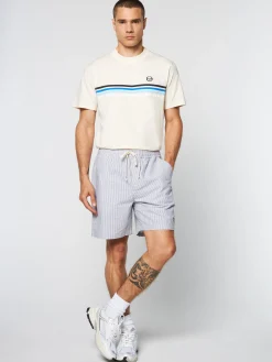 Sergio Tacchini Cosimo Oxford Shorts- MARITIME BLUE Best