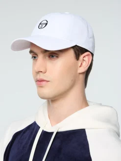 Sergio Tacchini Court Hat- BRILLIANT WHITE Discount