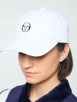 Sergio Tacchini Court Hat- BRILLIANT WHITE Discount