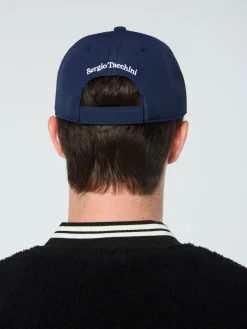 Sergio Tacchini Court Hat- MARITIME BLUE Best