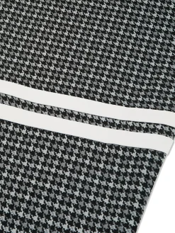 Sergio Tacchini Dallas Houndstooth Track Pant- BLACK BEAUTY Best