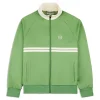 Sergio Tacchini Dallas Track Jacket Archivio- Jade Green/ Pearl Ivory JADE GREEN/PEARL IVORY New