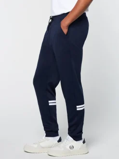 Sergio Tacchini Dallas Track Pant Archivio- Maritime Blue/ White MARITIME BLUE/WHITE Fashion
