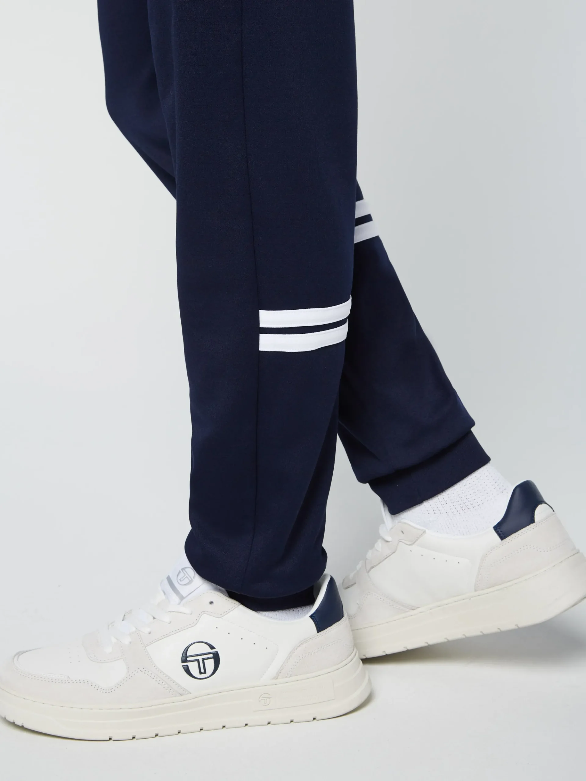 Sergio Tacchini Dallas Track Pant Archivio- Maritime Blue/ White MARITIME BLUE/WHITE Fashion
