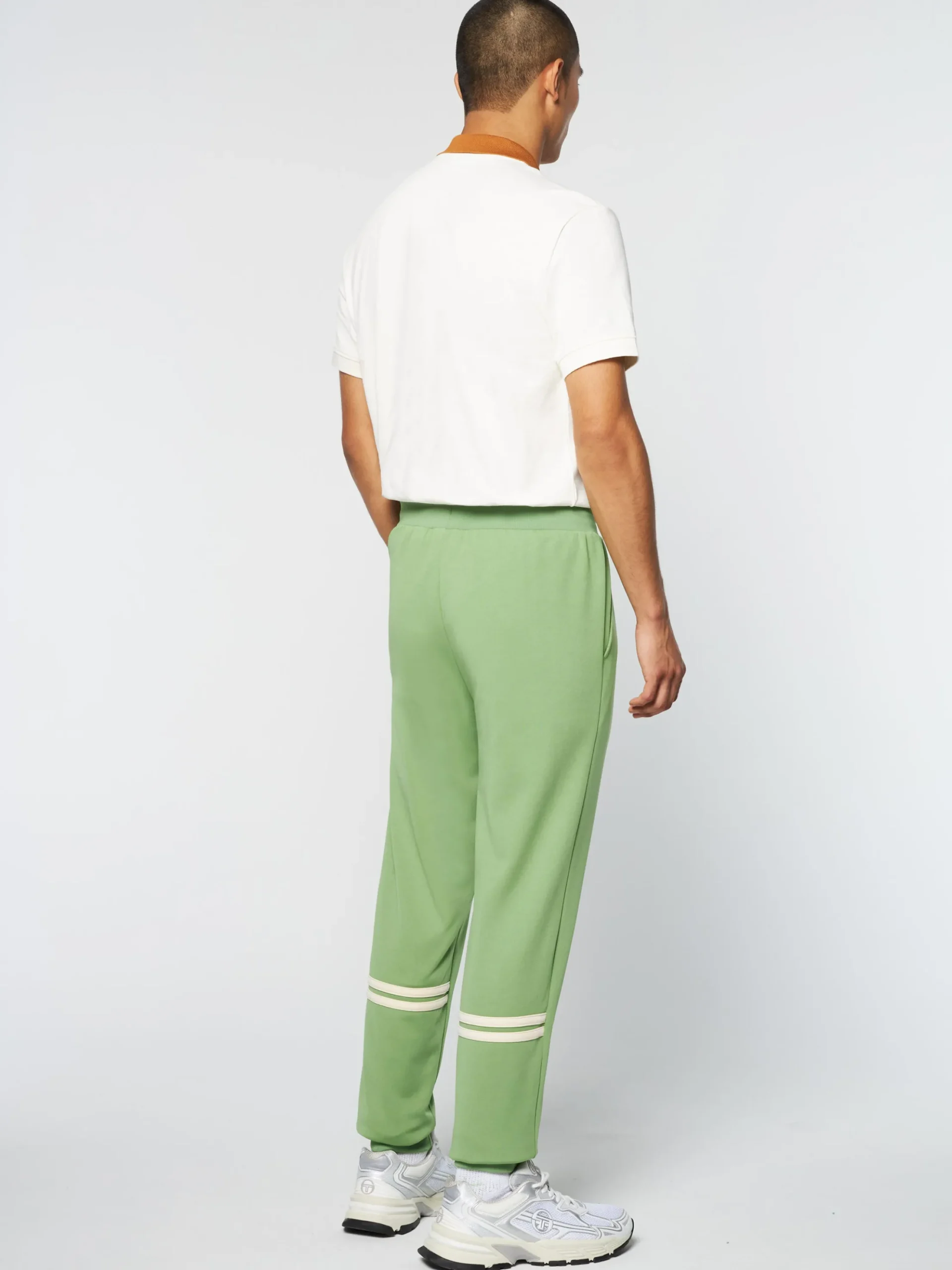 Sergio Tacchini Dallas Track Pant Archivio- Jade Green/ Pearl Ivory JADE GREEN/PEARL IVORY Online