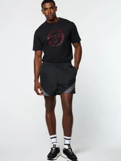 Sergio Tacchini Dama Track Short- BLACK BEAUTY Clearance