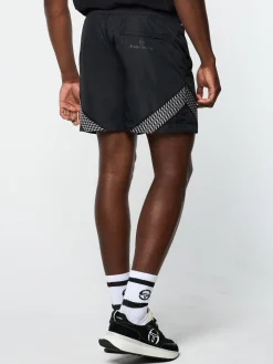 Sergio Tacchini Dama Track Short- BLACK BEAUTY Clearance